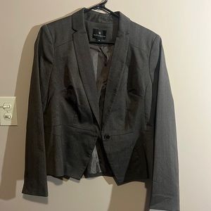 Worthington brown herringbone blazer